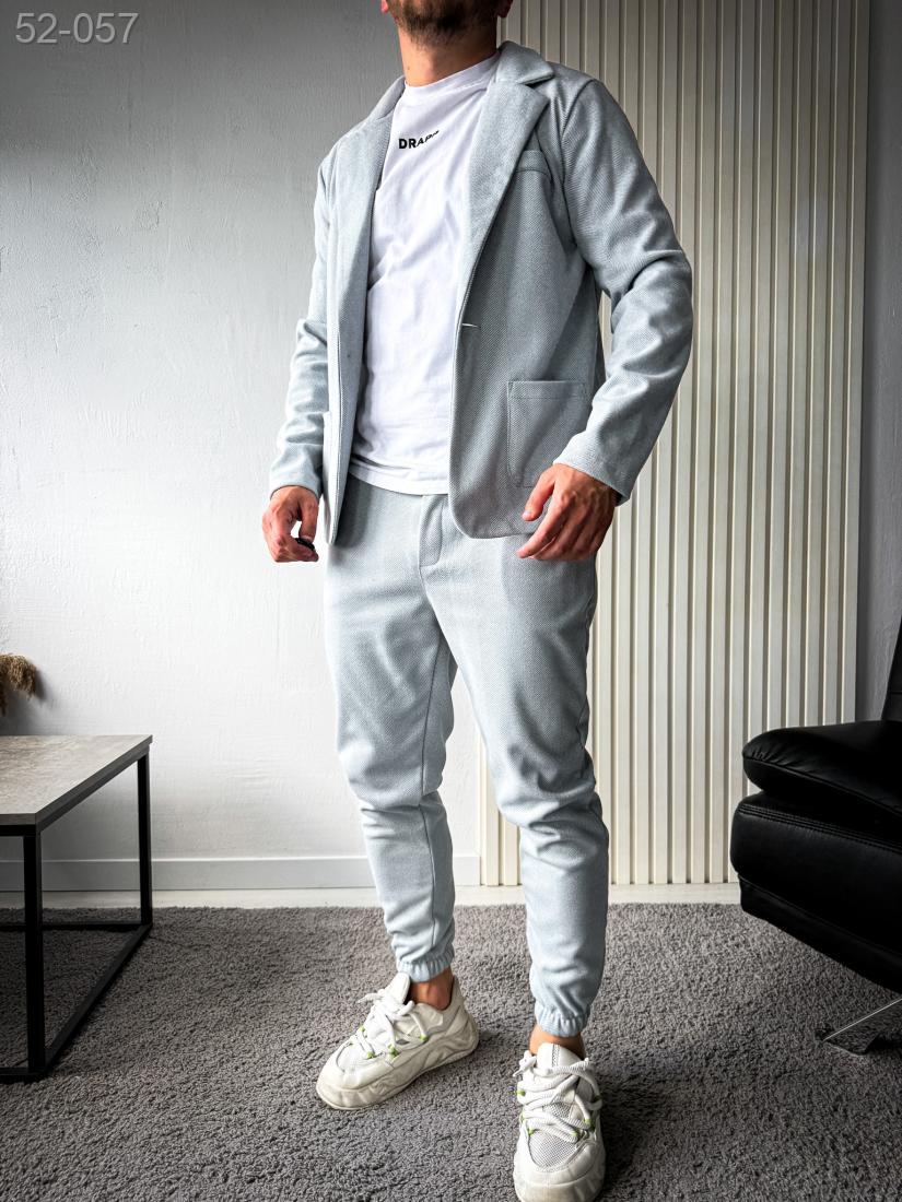 Костюм чоловічий класика жакет штани casual тренд Костюм чоловічий класика жакет штани casual тренд