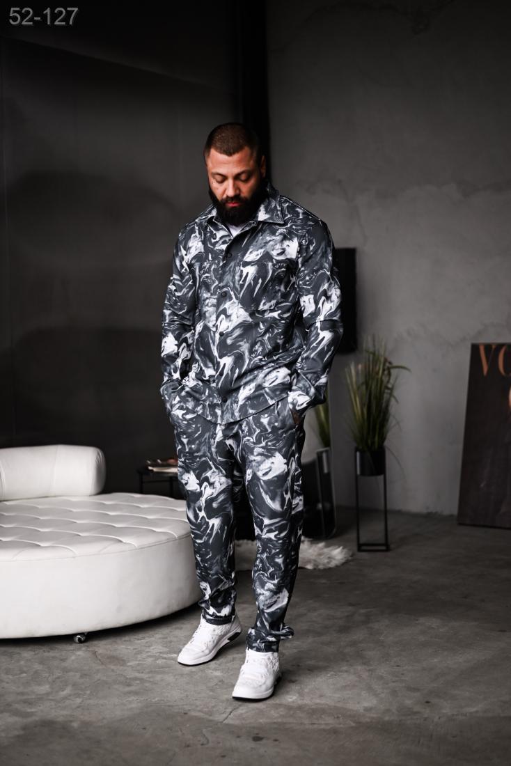 костюм сорочка штани драпп drape стильтний модний осінь весна 2026 структурний котон костюм сорочка штани драпп drape стильтний модний осінь весна 2026 структурний котон