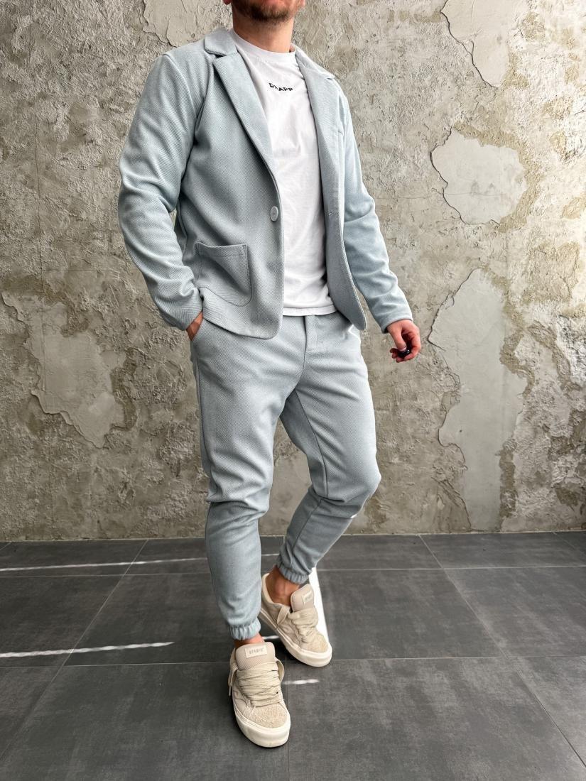 Костюм чоловічий класика жакет штани casual тренд Костюм чоловічий класика жакет штани casual тренд