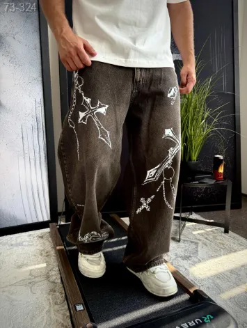 GV_SHOP_UA Джинси баггі ДТФ