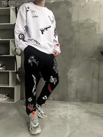 GV_SHOP_UA Костюм світшот штани ДТФ