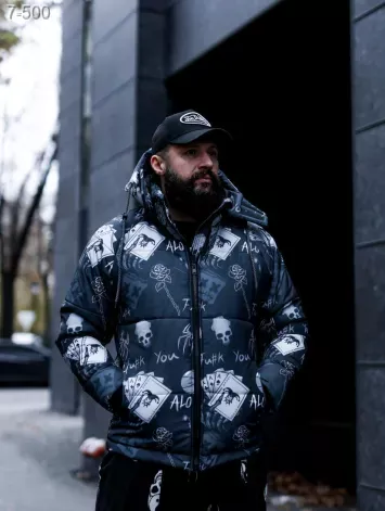 GV_SHOP_UA Куртка зимова зі знімним капюшоном