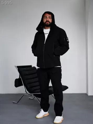 GV_SHOP_UA Костюм Soft Shell не утеплений чорний