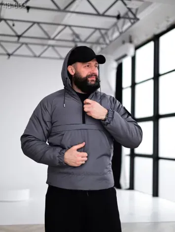 GV_SHOP_UA Анорак утеплений з патчем DRAPP