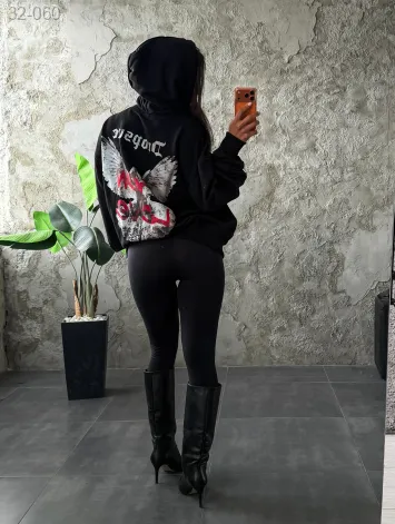 GV_SHOP_UA Жіноче худі з дтф DRAPP