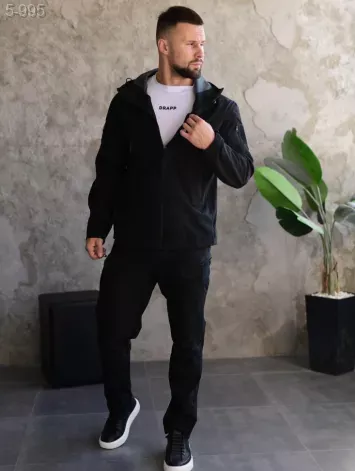 GV_SHOP_UA Костюм Soft Shell не утеплений чорний