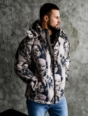 GV_SHOP_UA Куртка зимова зі знімним капюшоном