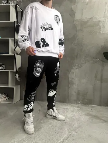 GV_SHOP_UA Костюм світшот штани ДТФ