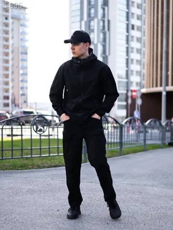 GV_SHOP_UA Костюм Soft Shell не утеплений чорний