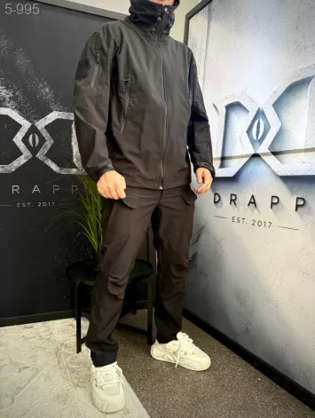GV_SHOP_UA Костюм Soft Shell не утеплений чорний