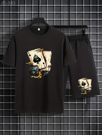 GV_SHOP_UA Комплект футболка та шорти ДТФ(стандарт)