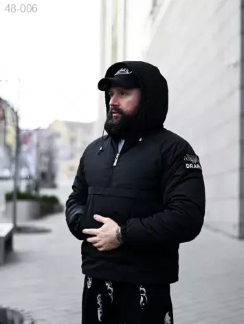 GV_SHOP_UA Анорак утеплений з патчем DRAPP