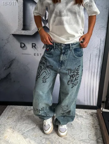 GV_SHOP_UA Джинси ДТФ жіночі
