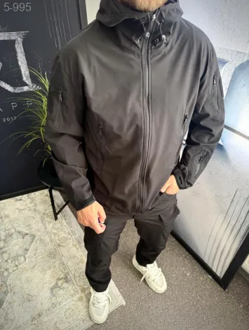 GV_SHOP_UA Костюм Soft Shell не утеплений чорний