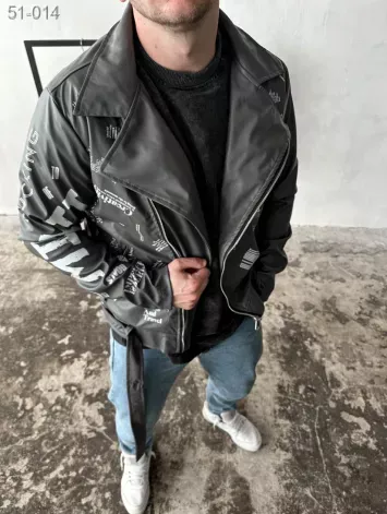 GV_SHOP_UA Шкіряна куртка (косуха) ДТФ