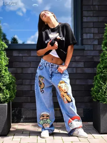 GV_SHOP_UA Джинси ДТФ жіночі