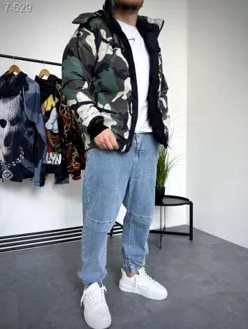 GV_SHOP_UA Куртка зимова зі знімним капюшоном